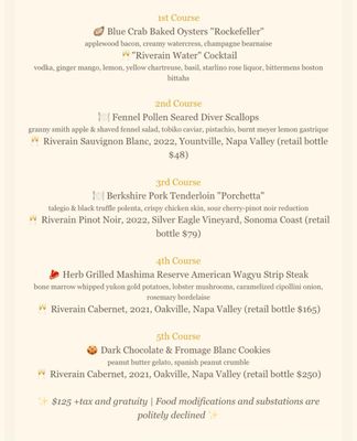 Menu photo 8 Olea, Cellar. Craft. Cook. Newport Beach, CA