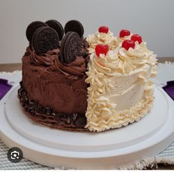 How Sweet It Is Cake Shop - Oreo/cherry cake