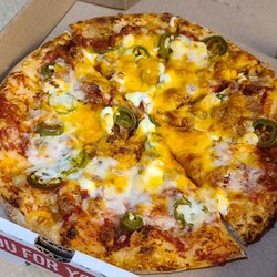 The Pizza Palace - Jalapeño popper pizza! So good!