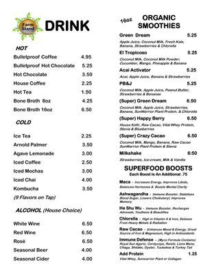 Menu photo 2 Farm Stand In the Gorge Hood River, OR