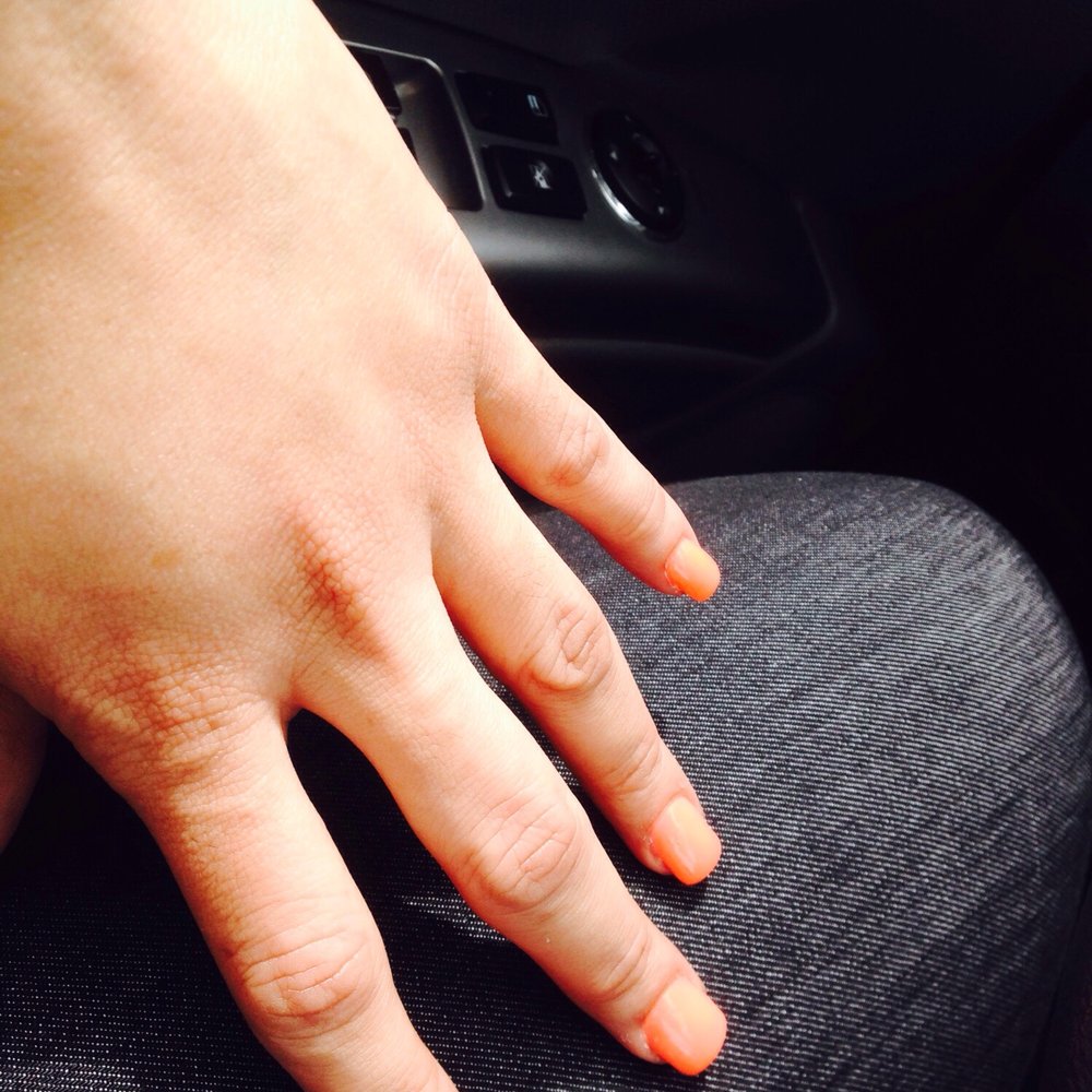 Crystal Nails - Feeling peachy!!! By Anna! - Nail Salons Near Me - Framingham, Massachusetts Crystal Nails - Feeling peachy!!! By Anna! - Nail Salons Near Me - Framingham, Massachusetts