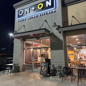 ON + ON Fresh Korean Kitchen - Front - strip mall at end - Asian Fusion Near Me - Torrance, California ON + ON Fresh Korean Kitchen - Front - strip mall at end - Asian Fusion Near Me - Torrance, California