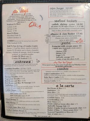 Menu photo 1 Baby Kay's Cajun Kitchen Mesa, AZ