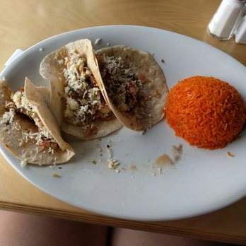 La Cubana - Fish tacos with rice. ORANGE rice!! - Cuban Near Me - Marietta, Georgia La Cubana - Fish tacos with rice. ORANGE rice!! - Cuban Near Me - Marietta, Georgia