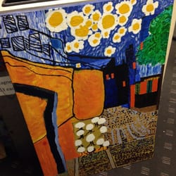 Neighborhood Center of the Arts - This painting by Patrick is SOLD!!!