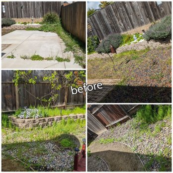The Grounds Company - Backyard spring weed cleanup and resanded my walkway - Landscaping Near Me The Grounds Company - Backyard spring weed cleanup and resanded my walkway - Landscaping Near Me
