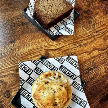 Blackout Baking - Banana cake and parmesan truffle roll - Bakeries Near Me - Oak Park, Illinois Blackout Baking - Banana cake and parmesan truffle roll - Bakeries Near Me - Oak Park, Illinois