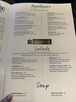 Menu photo 1 The Butcher Block London, OH