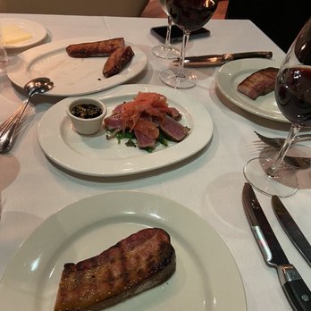 Flames Bar and Grill - Grilled Canadian Bacon Tuna Wasabi - Steakhouses Near Me - Briarcliff Manor, New York