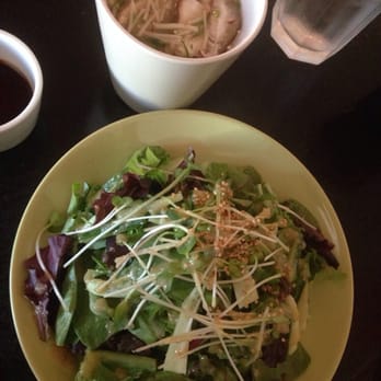 Murakami - Mini green salad and mushroom miso - Japanese Near Me - Los Angeles, California