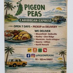 Pigeon Peas - Menu
