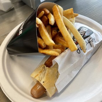 Berliner Kebap - French hotdog with fries - Kebab Near Me - Streamwood, Illinois