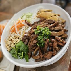 Pho 24 - Grilled pork and egg roll vermicelli