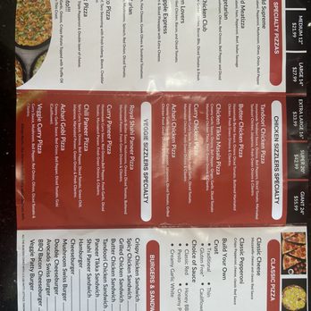 Pijja Paradise - Menu 4/39/25 - Burgers Near Me - Livermore, California