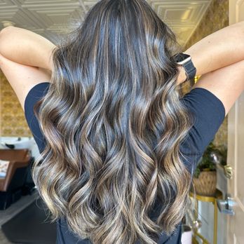 Petite Blossom Salon - Results after a full head of foils, toner, cut and style. - Hair Stylists Near Me - Chula Vista, California