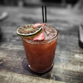 Salt Smokehouse - Strawberry Margarita mocktail - Barbeque Near Me - Huntsville, Alabama Salt Smokehouse - Strawberry Margarita mocktail - Barbeque Near Me - Huntsville, Alabama
