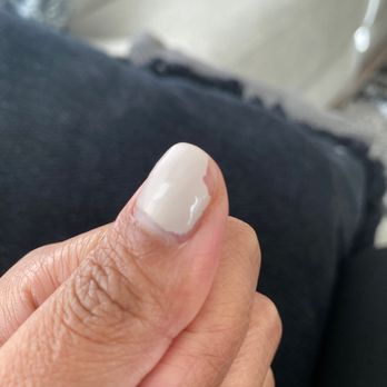 Nail Spa Plus - Chipped the next day I got it done. - Nail Salons Near Me - San Diego, California