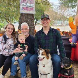 Universal City Pumpkin Patch - Pets Welcome. Don't forget your poop bags.