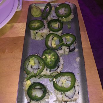 SuViche - Sushi and Ceviche - Deconstructed jalapeño roll with no apparent effort put into preparing - Peruvian Near Me - Miami, Florida SuViche - Sushi and Ceviche - Deconstructed jalapeño roll with no apparent effort put into preparing - Peruvian Near Me - Miami, Florida