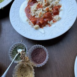 Sofra Restaurant - Turkish Ravioli (ev Mantisi). Really great