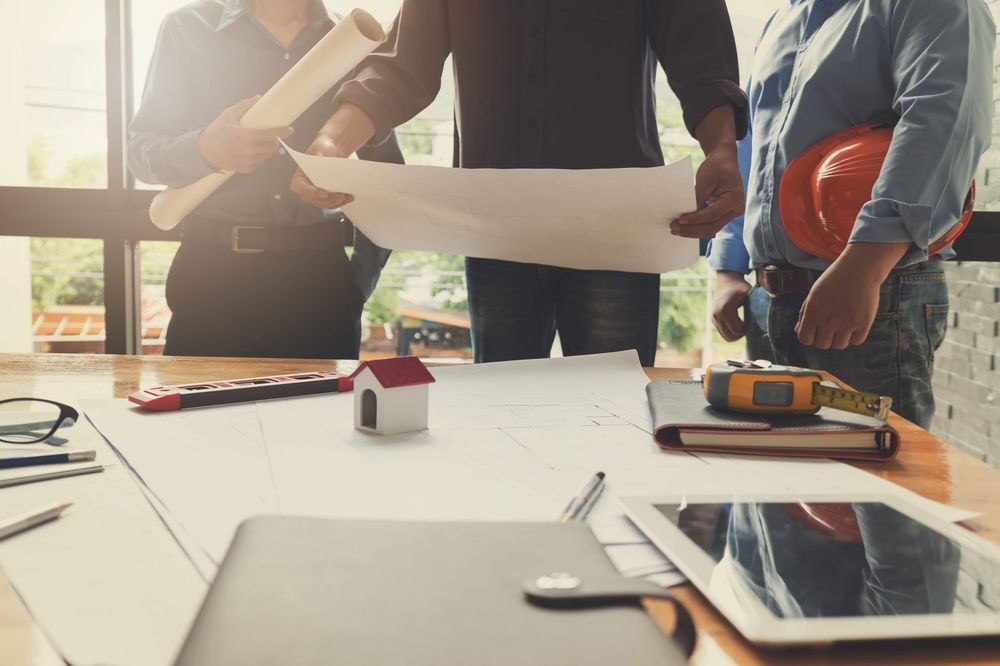 Slide of Old School Construction & Maintenance