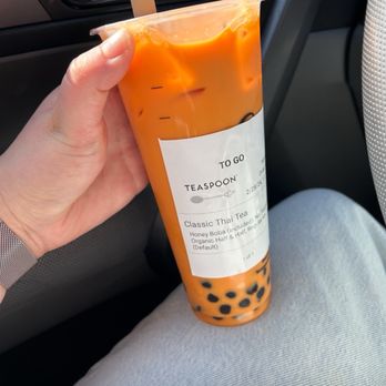 Teaspoon - Classic Thai Tea - Bubble Tea Near Me - San Diego, California