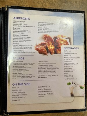 Menu photo 2 Country Roads Restaurant Ardrossan, AB