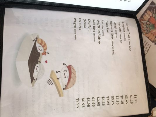 Menu photo 7 Sushi Lovers Richmond, BC