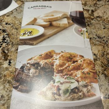 Carrabba's Italian Grill - Menu cover - Italian Near Me - Schererville, Indiana Carrabba's Italian Grill - Menu cover - Italian Near Me - Schererville, Indiana