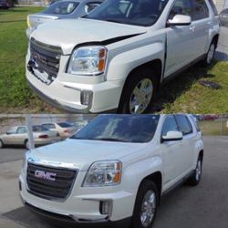 Keller's Body Shop - Before and after 2016 GMC Terrain