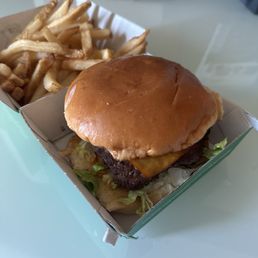 THE OUR BURGER, FRENCH FRIES