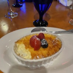 Creme brulee was great Creme brulee was great