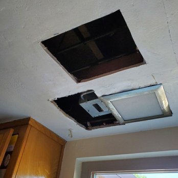 Crown Plumbing - Holes in my ceiling! - Plumbing Near Me - Carmichael, California