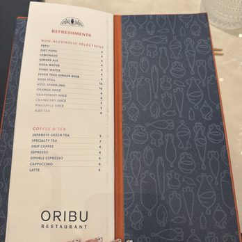 Oribu - menu - Mediterranean Near Me - Washington, DC, District of Columbia