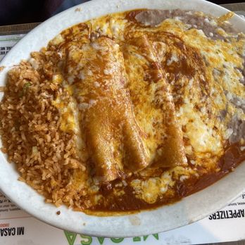 Mi Casa - Two enchilada combo - Mexican Near Me - Costa Mesa, California Mi Casa - Two enchilada combo - Mexican Near Me - Costa Mesa, California