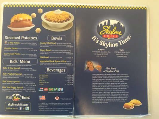 Menu photo 8 Skyline Chili Naples, FL Menu photo 8 Skyline Chili Naples, FL