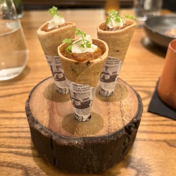 Indian Accent - Eggplant mid course - Indian Near Me - New York, New York
