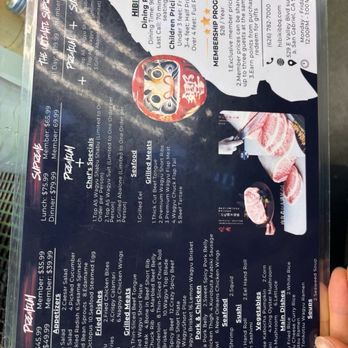 Hibiki BBQ - menu - Barbeque Near Me - San Gabriel, California Hibiki BBQ - menu - Barbeque Near Me - San Gabriel, California