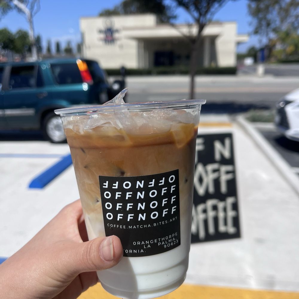 OFFNOFF COFFEE - Madagascar Vanilla Latte - Coffee & Tea Near Me - La Palma, California OFFNOFF COFFEE - Madagascar Vanilla Latte - Coffee & Tea Near Me - La Palma, California