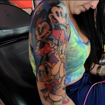 Tattoo Image - Disney Sleeve - Tattoo Near Me - Hialeah, Florida Tattoo Image - Disney Sleeve - Tattoo Near Me - Hialeah, Florida
