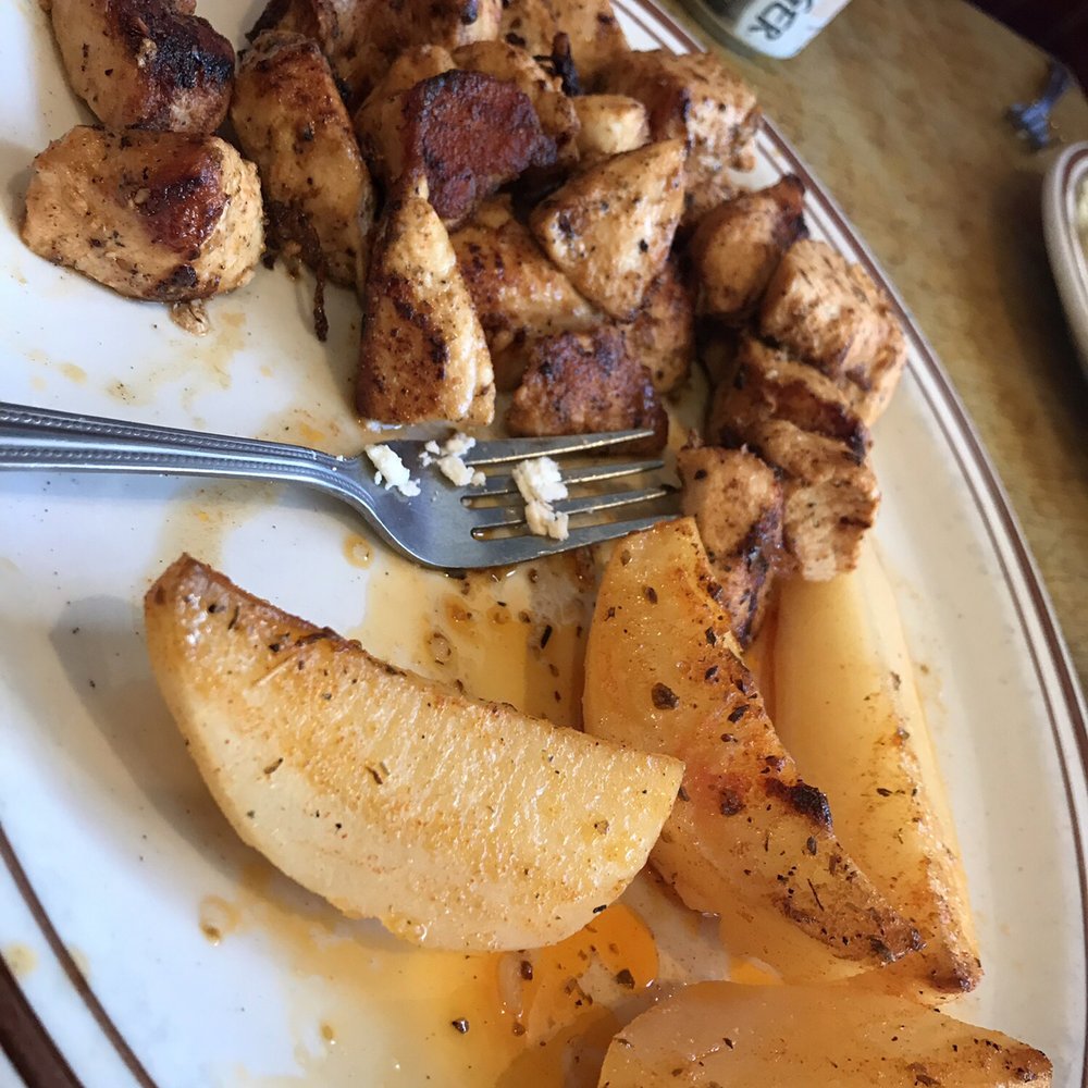 Gyro Palace - Chicken souvlaki with lemon potatoes - Greek Near Me - Merrick, New York