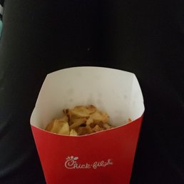 ows a red box of fries