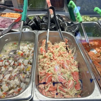 Seasurf Fish Co - Behind the glass counter! - Seafood Near Me - Del Mar, California