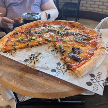 Pizza Shark - Truffle Mushroom Pizza - Pizza Near Me - Minneapolis, Minnesota
