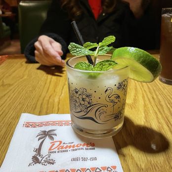Damon's Steak House - A Trader Vic's 1937 May Tai with special orgeat was fire! - Steakhouses Near Me - Glendale, California