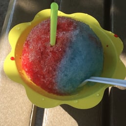 Strawberry and coconut; YUM!