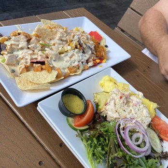 Caribbean Jack's - The chicken nachos & the chicken salad - Caribbean Near Me - Daytona Beach, Florida Caribbean Jack's - The chicken nachos & the chicken salad - Caribbean Near Me - Daytona Beach, Florida