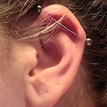 Urban's Tattoo & Piercing Studio - Industrial piercing done by Cody - Tattoo Near Me - Arlington, Texas Urban's Tattoo & Piercing Studio - Industrial piercing done by Cody - Tattoo Near Me - Arlington, Texas
