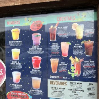 Squeeze In - Mimosas menu - Breakfast & Brunch Near Me - Truckee, California