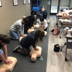 Health First Training - CNA Students from a local bay area school showing what they learned.